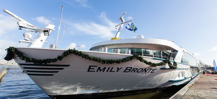 A photo of the MS Emily Bronte cruise ship
